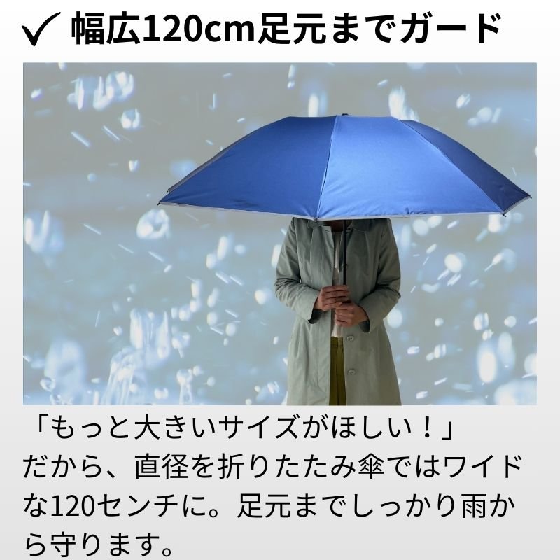 【50%OFF】ワイドで晴雨兼用の逆折りたたみ傘「NURASAN - J 27」 - NIGオンラインストア