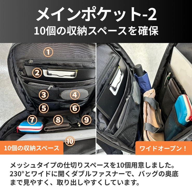 快適通勤リュック「QUICK PACK officer」