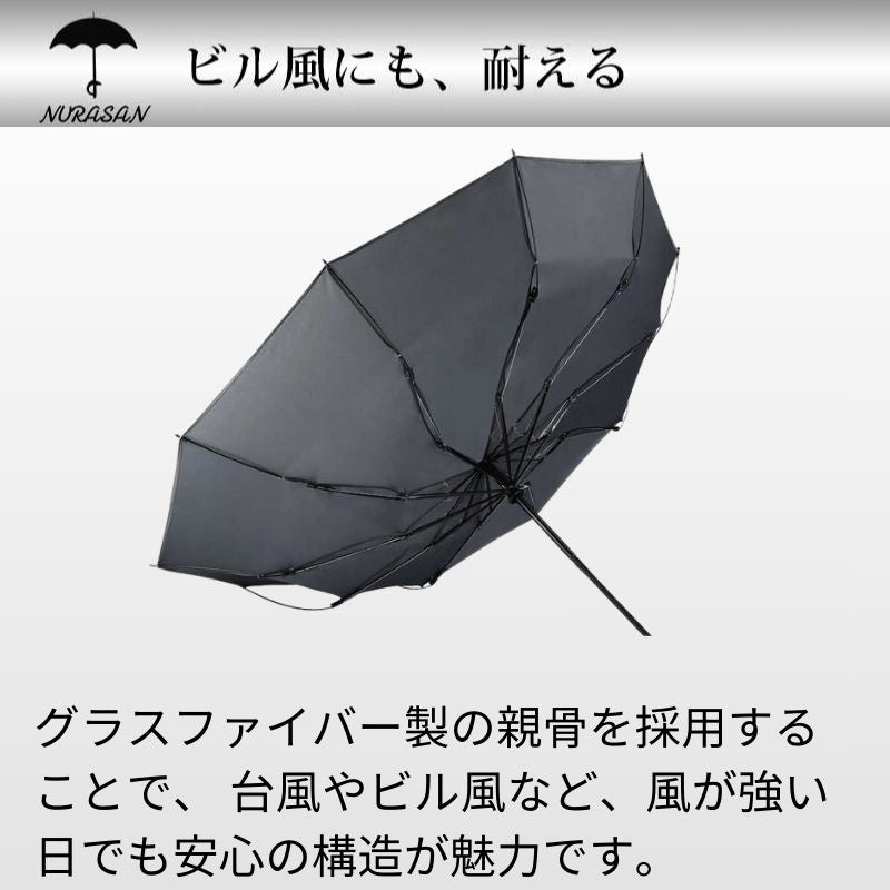 逆折りたたみ傘「NURASAN」-父の日限定特典付き【6/9(日)迄】