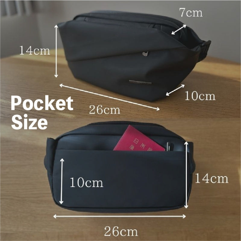 快適ミニマルバッグ「QUICK PACK 9」