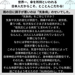【50%OFF】逆折りたたみ傘「NURASAN」 - NIGオンラインストア