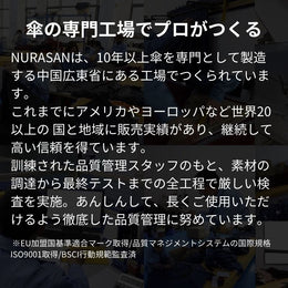 【50%OFF】逆折りたたみ傘「NURASAN」 - NIGオンラインストア