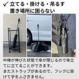 【50%OFF】晴雨兼用の逆折りたたみ傘「NURASAN - J」 - NIGオンラインストア