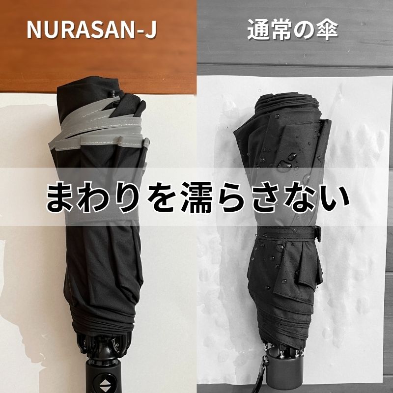 【50%OFF】晴雨兼用の逆折りたたみ傘「NURASAN - J」 - NIGオンラインストア