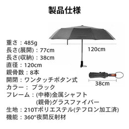 【50%OFF】ワイドな逆折りたたみ傘「NURASAN - L」(翌営業日発送) - NIGオンラインストア