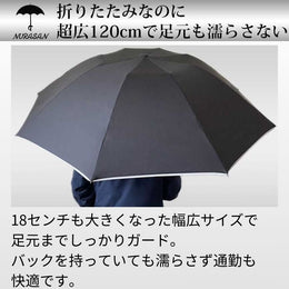 【50%OFF】ワイドな逆折りたたみ傘「NURASAN - L」(翌営業日発送) - NIGオンラインストア