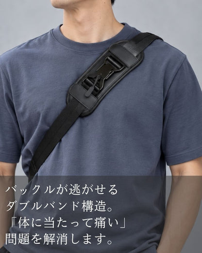 肩が痛くない、疲れにくいショルダークッションパッド(QUICK PACK専用)