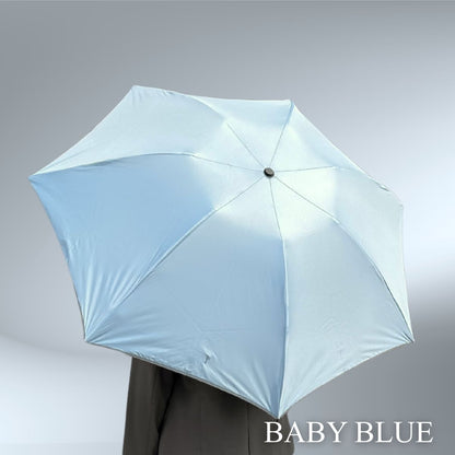 雨でも汗でも濡らさない。晴雨兼用の逆折りたたみ傘「NURASAN-J23」