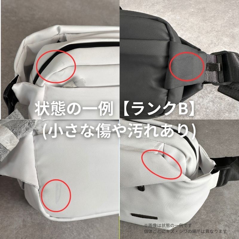 【リユース品】趣味を手ぶらで楽しむためのミニマルバッグ「QUICK PACK 11」