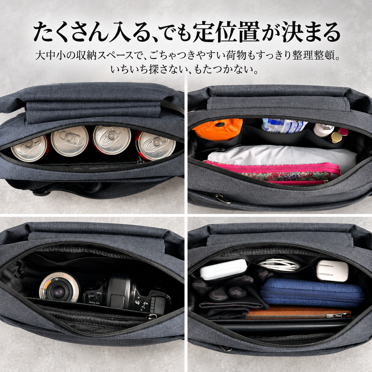 【公式ストア限定.】快適ミニマルバッグ【QUICK PACK 9】