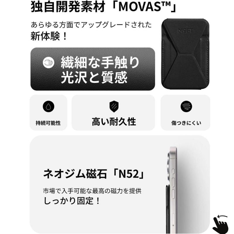 スマホのある生活をもっと楽しく、快適にするモバイルホルダー MOFT Snap - On - NIGオンラインストア