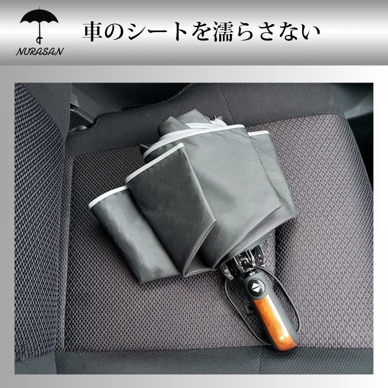 超広ワイドな強風対応の逆折りたたみ傘「NURASAN-27W」 – NIG