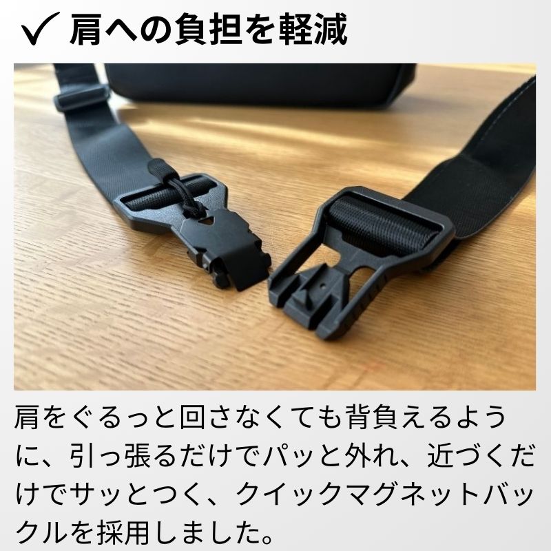 快適ボディバッグ「QUICK PACK」 – NIGオンラインストア
