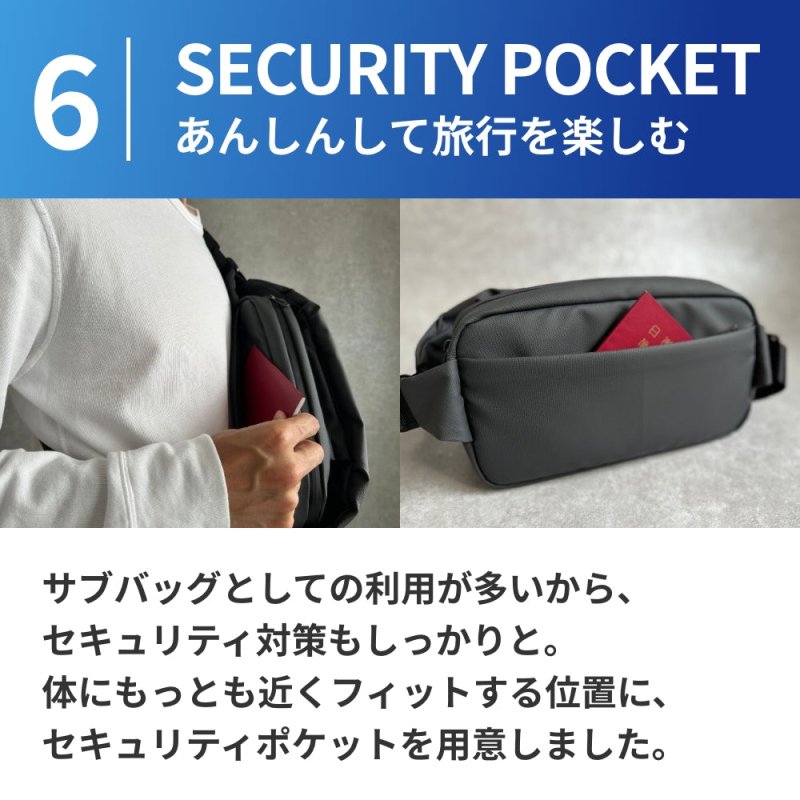 【リユース品】防水アクティブボディバッグ「QUICK PACK TRASPO 9」 - NIGオンラインストア