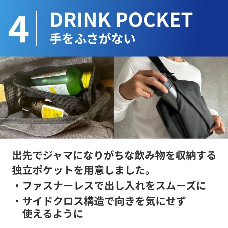 【リユース品】防水アクティブボディバッグ「QUICK PACK TRASPO 9」 - NIGオンラインストア