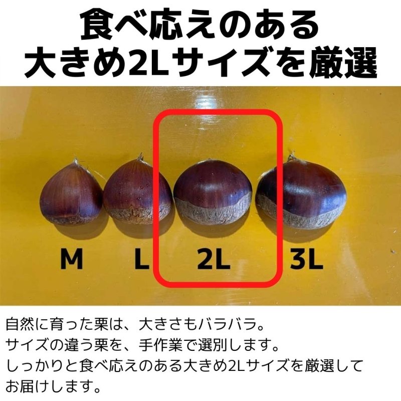 ○○日寝かせて高圧で蒸し焼きにした、こだわりの熟成濃厚焼き栗 - NIGオンラインストア